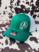 Circle A Hat [Green&White]
