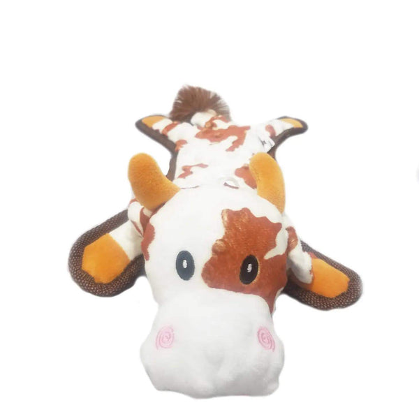Brown Cow Dog Toy