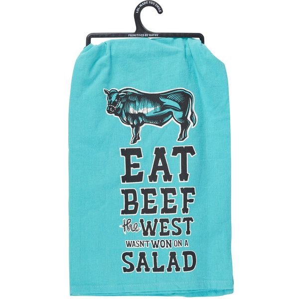 Eat Beef Kitchen Towel
