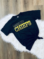 Kansas City Chiefs Tee [yellow writing]