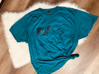 Itty Bitty Clothing CO. Tee•Hereford Cow